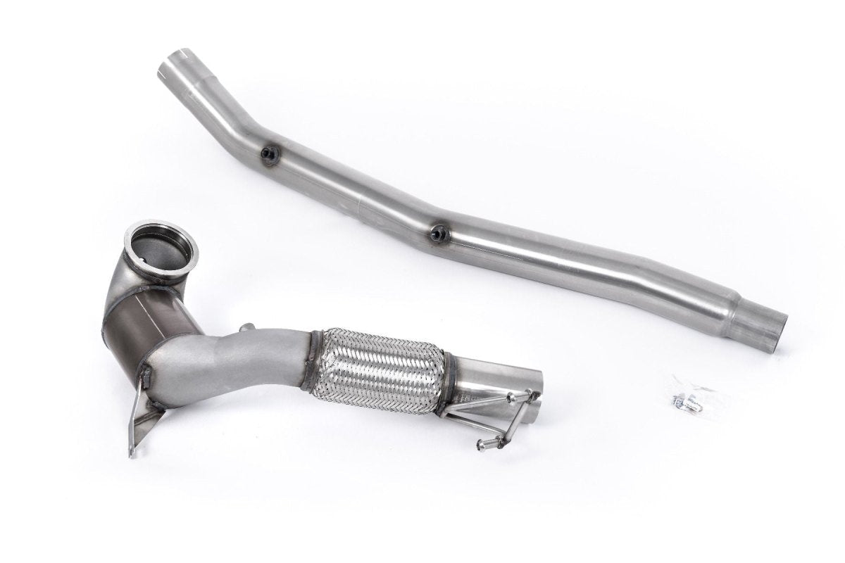 Milltek - Milltek Large Bore Downpipe and Hi - Flow Sports Cat - Fits with OE Cat Back System Only - Panda Motorworks