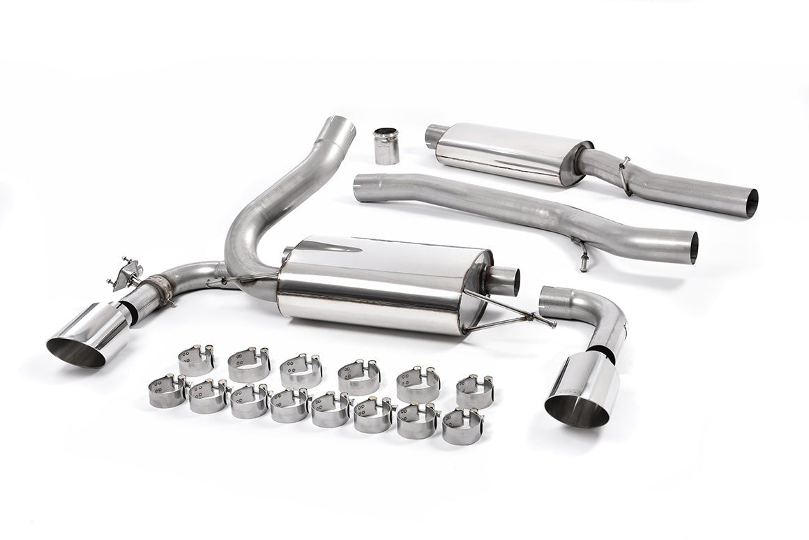 Milltek - Milltek RESONATED CAT BACK 16 - 18 Focus RS - Panda Motorworks