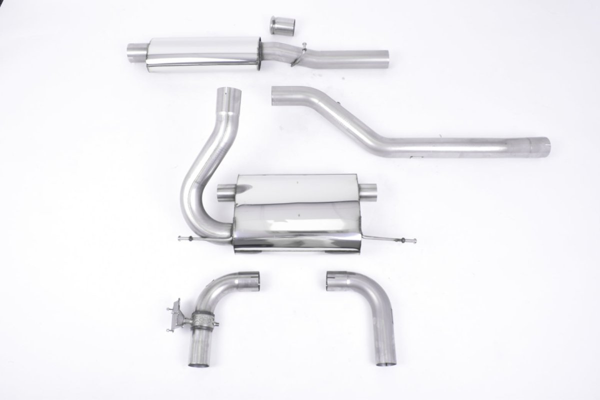 Milltek - Milltek RESONATED CAT BACK 16 - 18 Focus RS - Panda Motorworks