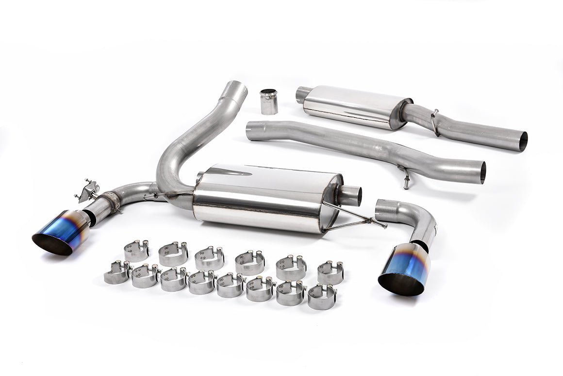 Milltek - Milltek RESONATED CAT BACK 16 - 18 Focus RS - Panda Motorworks