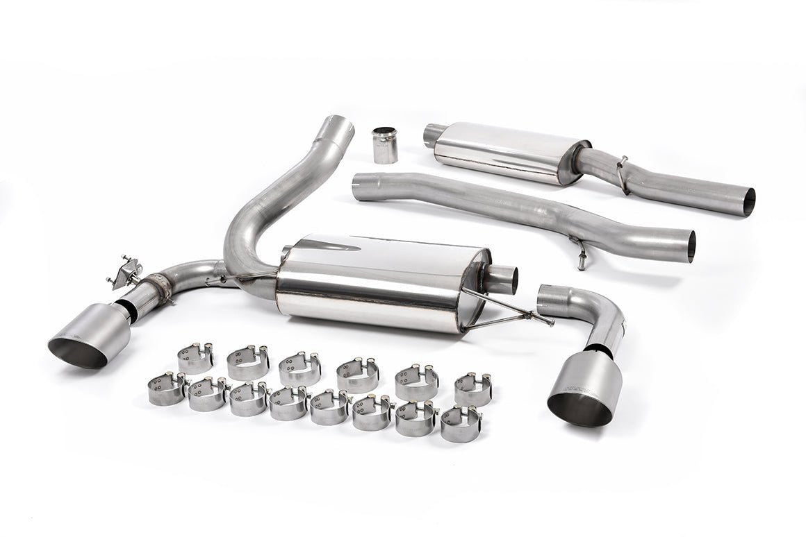 Milltek - Milltek RESONATED CAT BACK 16 - 18 Focus RS - Panda Motorworks