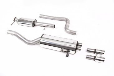Milltek - MILLTEK RESONATED CAT - BACK EXHAUST SYSTEM (FIESTA ST 2014 - 2019)