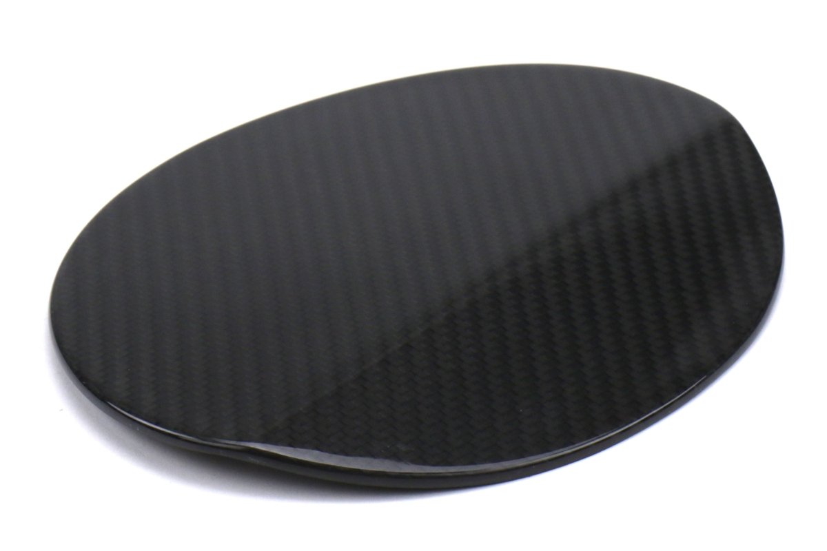 OLM - OLM Dry Carbon Fiber Fuel Door Cover - 2015-2021 WRX/STI