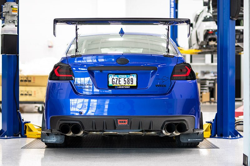 OLM - OLM Evolution Tail Lights (Smoked Lens, Black Base, Red Bar) - 2015-2021 WRX / STI