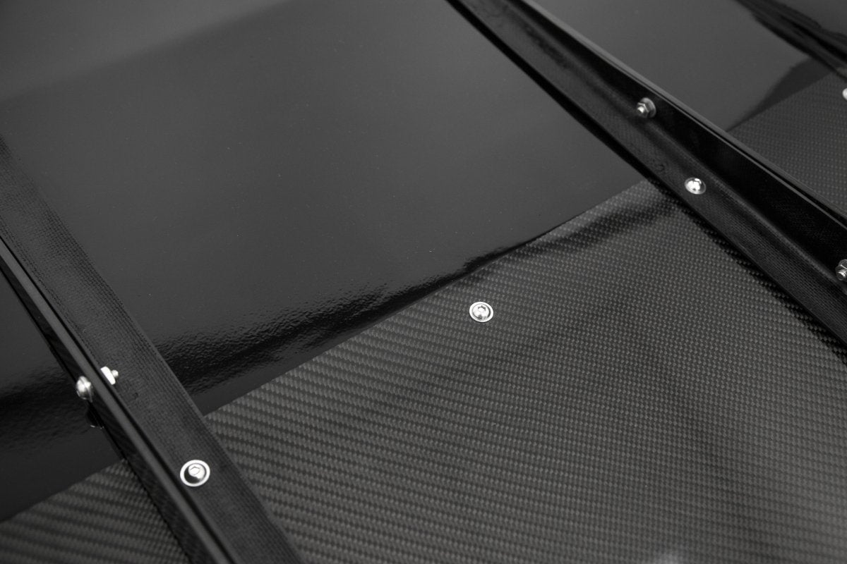 OLM - OLM Half Carbon VA Style Rear Diffuser - 2015-2020 WRX / STI