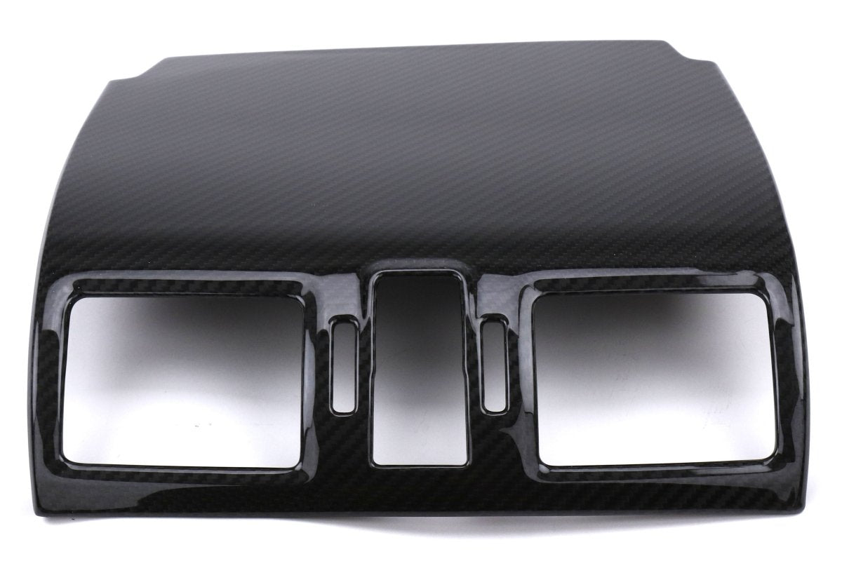 OLM - OLM LE Dry Carbon Fiber Center AC Trim Covers - 2016-2021 Subaru WRX / STI 2014-2018 Forester 2016-2017 Crosstrek