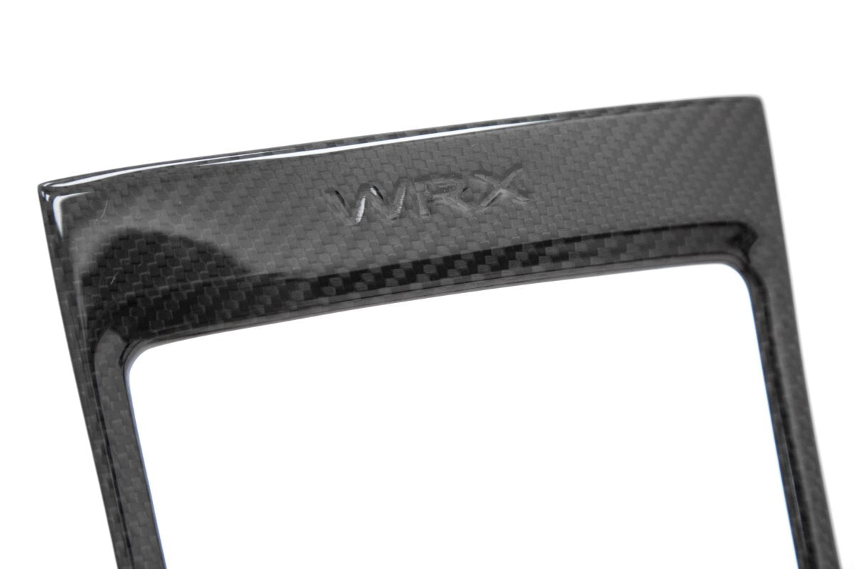 OLM - OLM LE Dry Carbon Fiber MT Shifter Trim Cover - 2015+ WRX MT