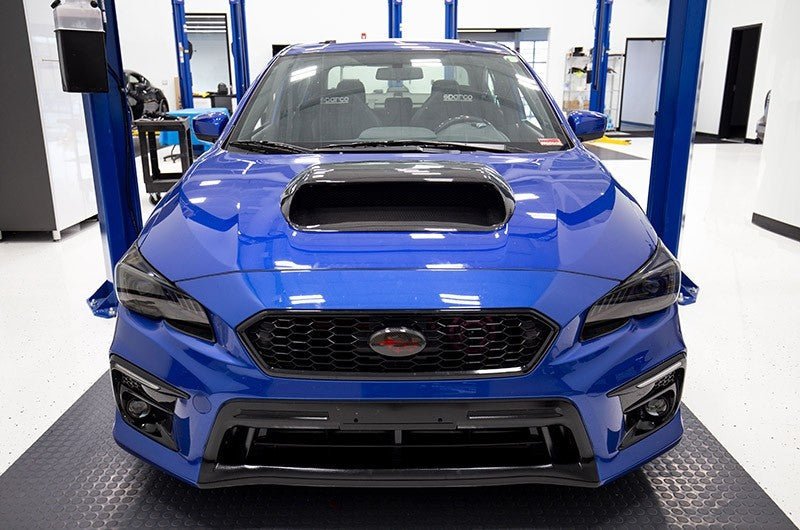 OLM - OLM Oversized Carbon Fiber Hood Scoop - 2015-2021 WRX / STI