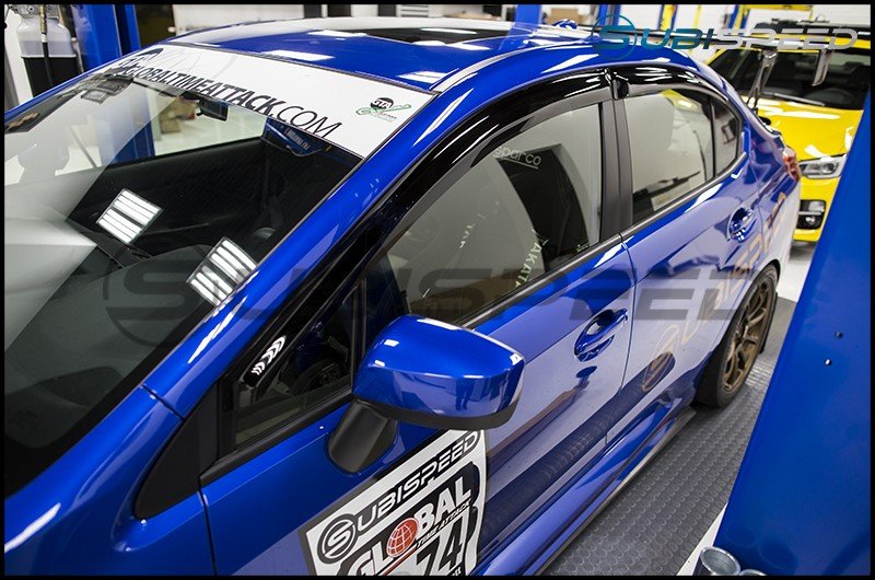 OLM - OLM Rain Guard Deflector Kit - 2015-2021 WRX & STI