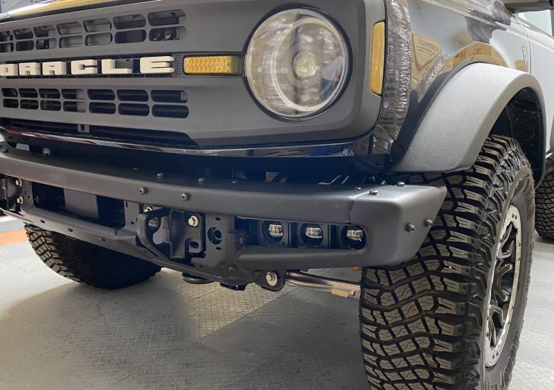 ORACLE Lighting - ORACLE Lighting 21 - 22 Ford Bronco Triple LED Fog Light Kit for Steel Bumper - White - Panda Motorworks