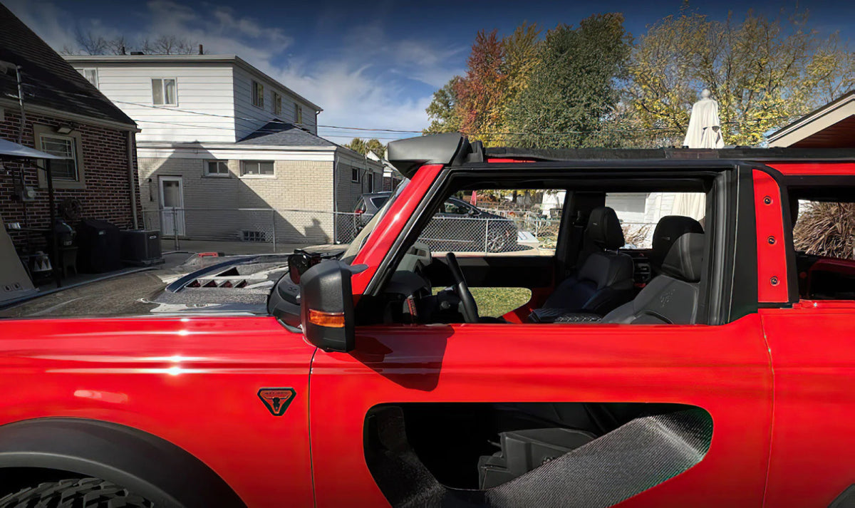 ORACLE Lighting - ORACLE LIGHTING INTEGRATED WINDSHIELD ROOF LED LIGHT BAR SYSTEM FOR 2021+ FORD BRONCO - Panda Motorworks