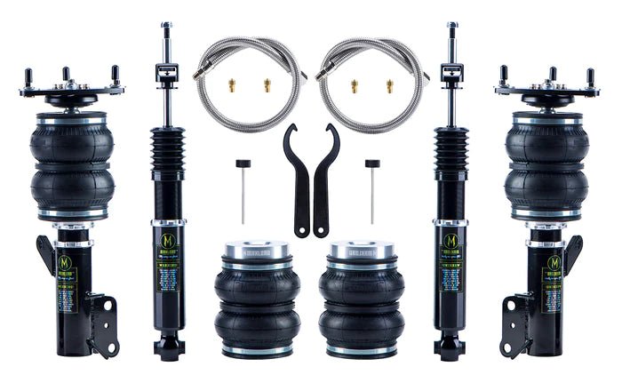 Panda Motorworks - Maxload Air Suspension Air Struts - Mercedes - AMG CLA45 AWD (C117 2014 - 2019) - Panda Motorworks