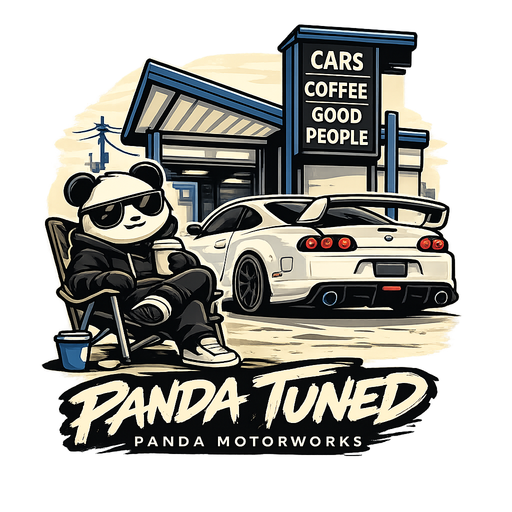 Panda Toon'd Cars & Coffee T-Shirt