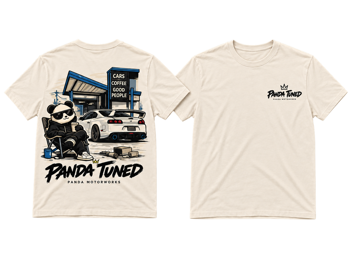 Panda Toon'd Cars & Coffee T-Shirt