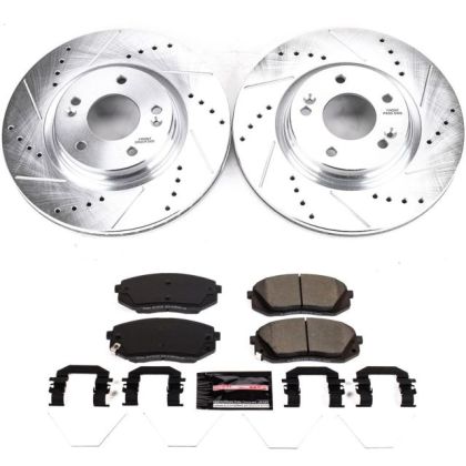 Power Stop 12-18 Ford F-150 Rear Z23 Evolution Sport Brake Kit main image 1