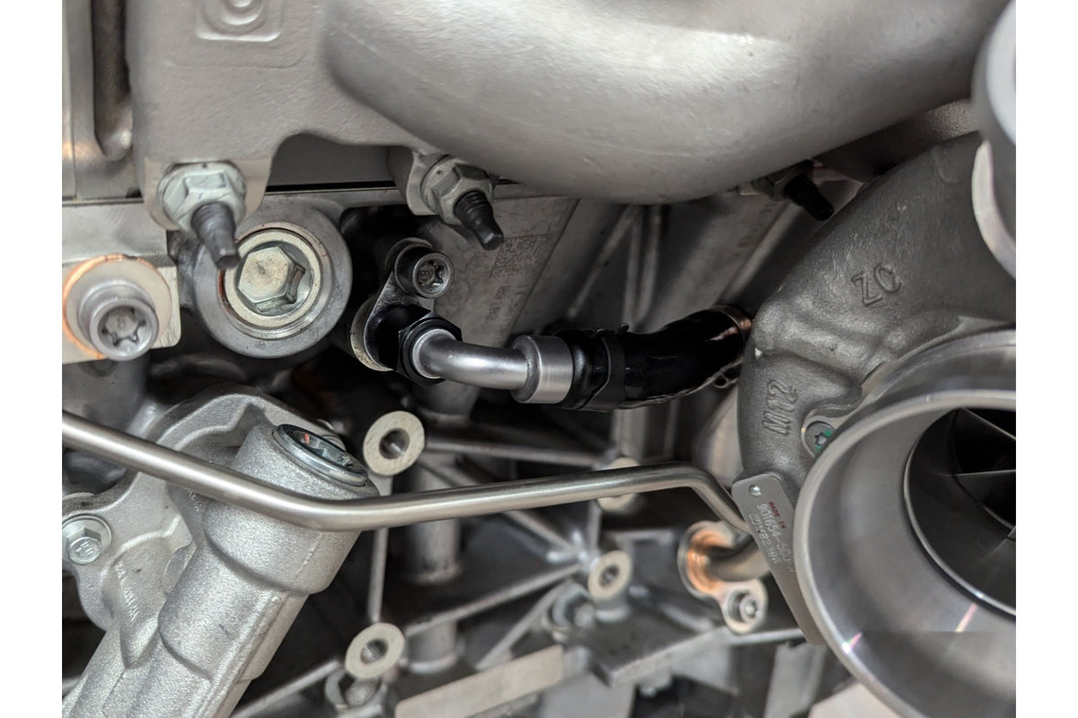 Full-Race 2017-2020 Ford F-150 & Raptor 3.5L EcoBoost Turbocharger Coolant Line Upgrade Kit