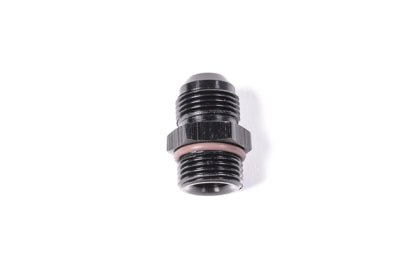 Radium Engineering - Radium Engineering 10AN Male to 10AN ORB Fitting - Black - Panda Motorworks