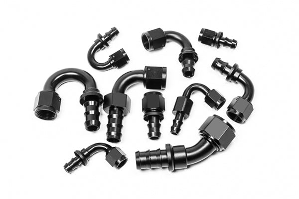 Radium Engineering - Radium Engineering 10AN Straight Pushlok Hose End - Panda Motorworks