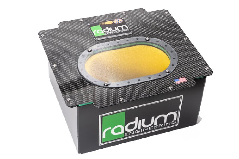 Radium Engineering - Radium Engineering Carbon Fiber Fuel Cell Lid - 6 Gallon