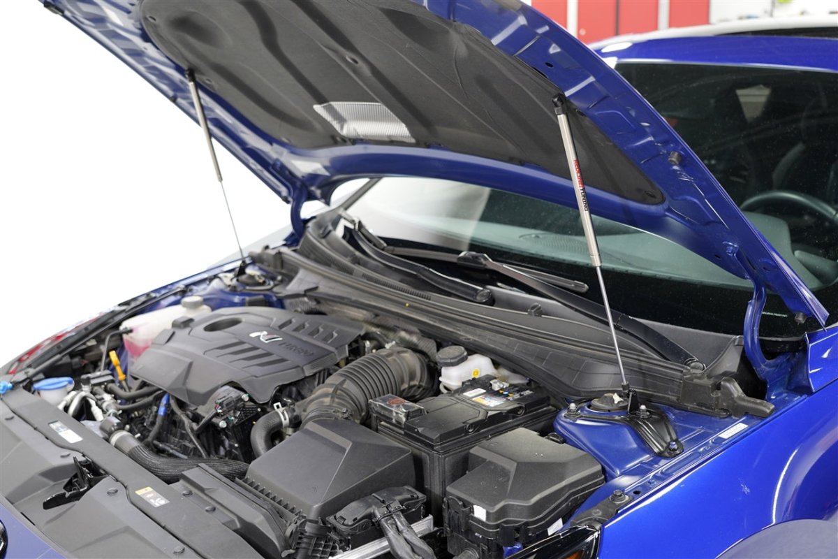 Redline Tuning - Redline Tuning 2021+ Hyundai Elantra Hood QuickLIFT ELITE - Panda Motorworks