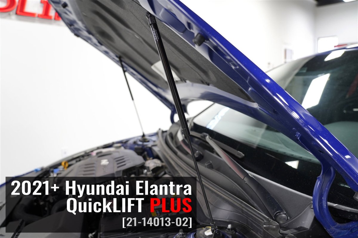 Redline Tuning - Redline Tuning 2021+ Hyundai Elantra Hood QuickLIFT PLUS - Panda Motorworks