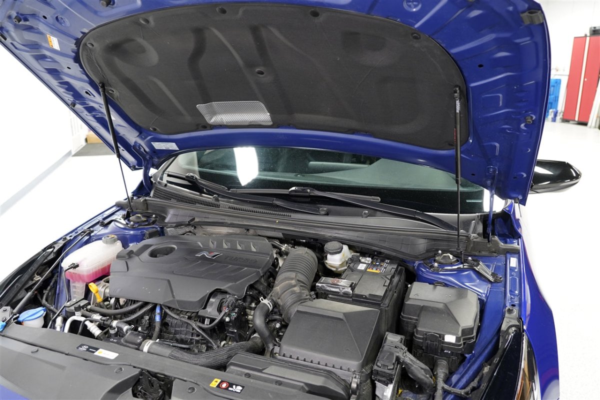 Redline Tuning - Redline Tuning 2021+ Hyundai Elantra Hood QuickLIFT PLUS - Panda Motorworks