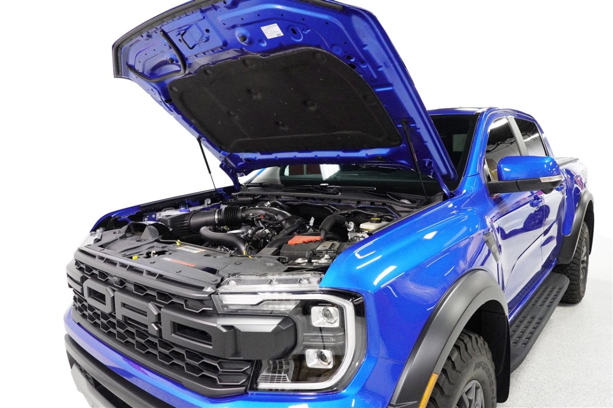 Redline Tuning - Redline Tuning 2024+ Ford Ranger Hood QuickLIFT PLUS - Panda Motorworks