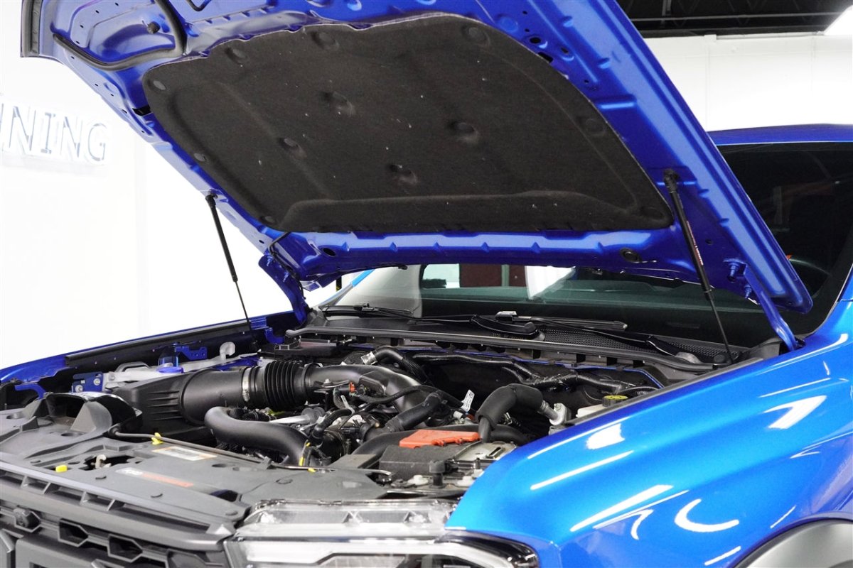 Redline Tuning - Redline Tuning 2024+ Ford Ranger Hood QuickLIFT PLUS - Panda Motorworks