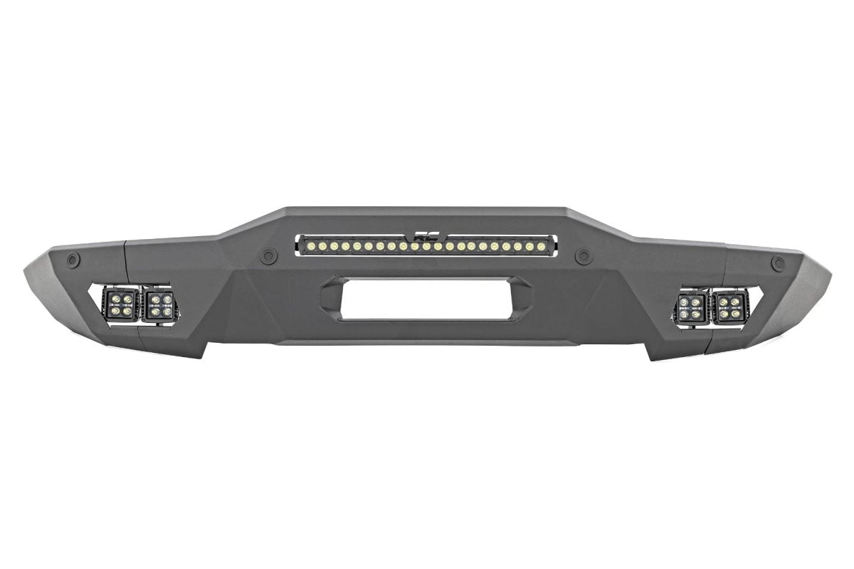 Rough Country - Rough Country 2021+ Ford Bronco Full Width Front Bumper