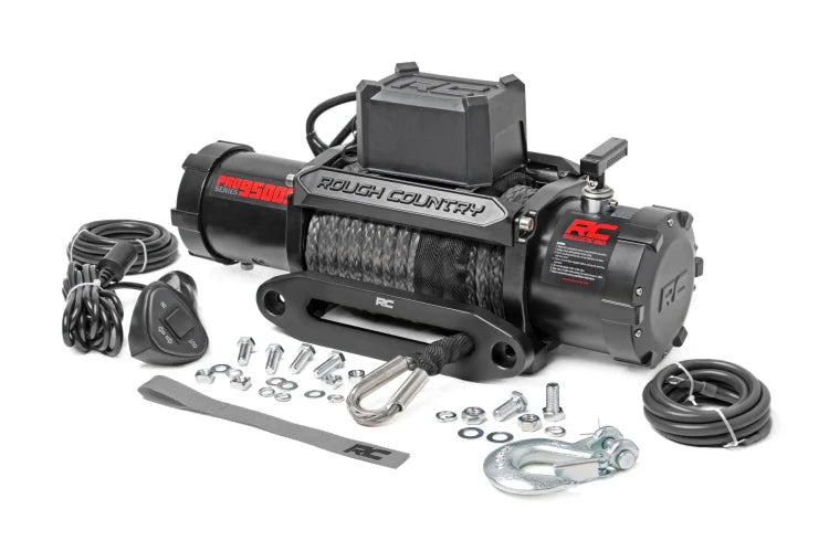 Rough Country - Rough Country 9500 - LB PRO SERIES WINCH SYNTHETIC ROPE - Panda Motorworks