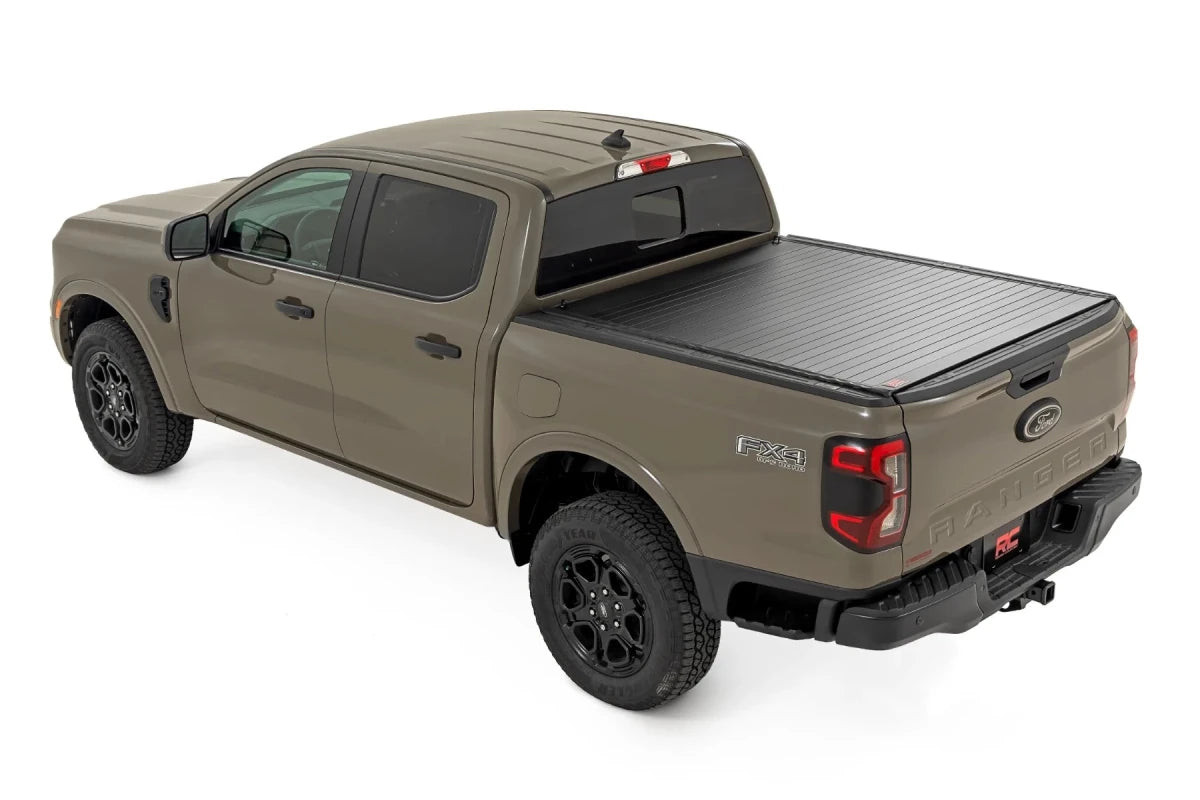 Rough Country - Rough Country Hard Roll Up Bed Cover 5' Bed | Ford Ranger 2WD/4WD (2024 - 2025)
