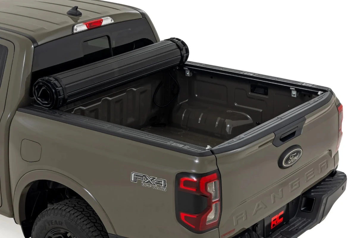 Rough Country - Rough Country Hard Roll Up Bed Cover 5' Bed | Ford Ranger 2WD/4WD (2024 - 2025)