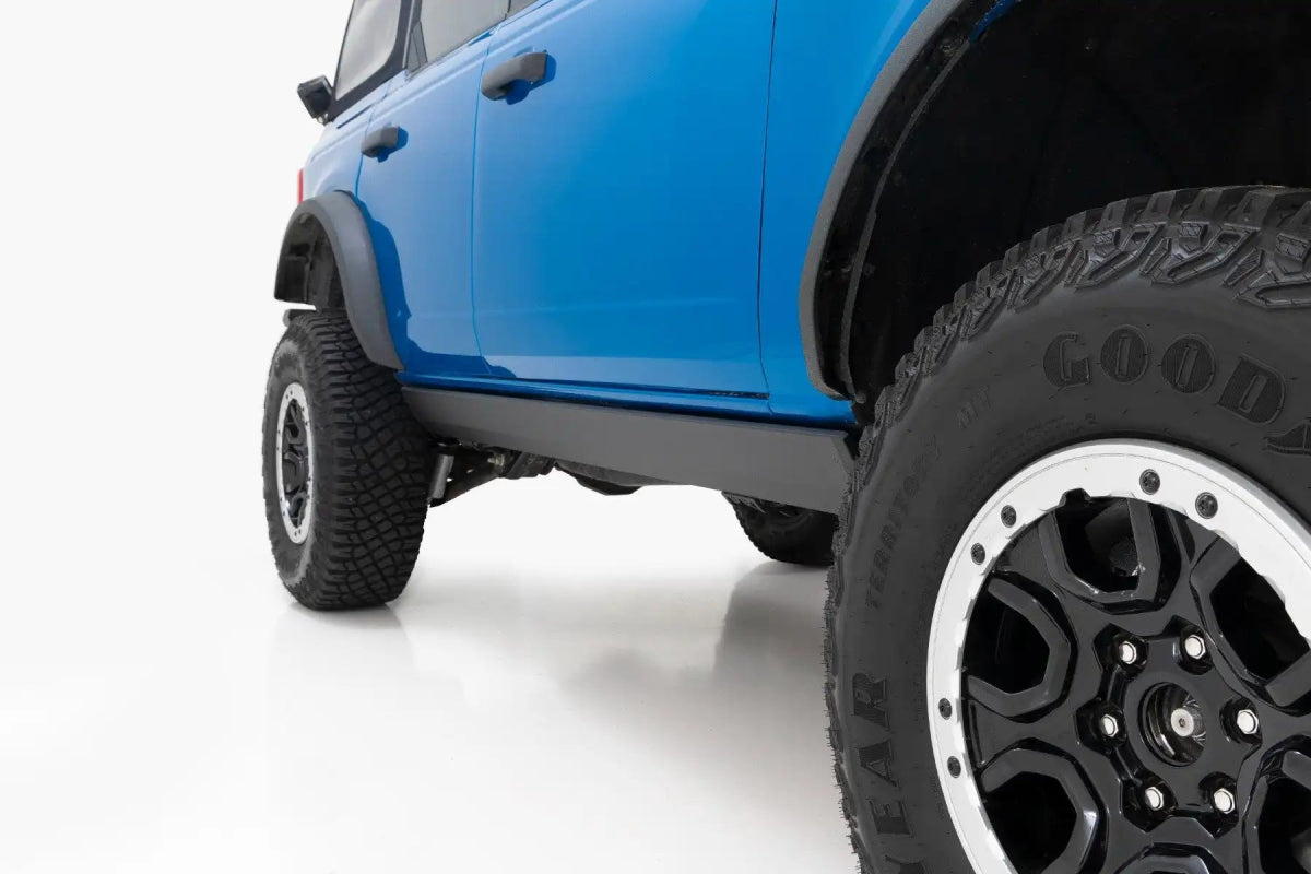 Rough Country - Rough Country Power Running Boards Dual Electric Motor | 4 Door | Ford Bronco 4WD (21 - 24) - Panda Motorworks