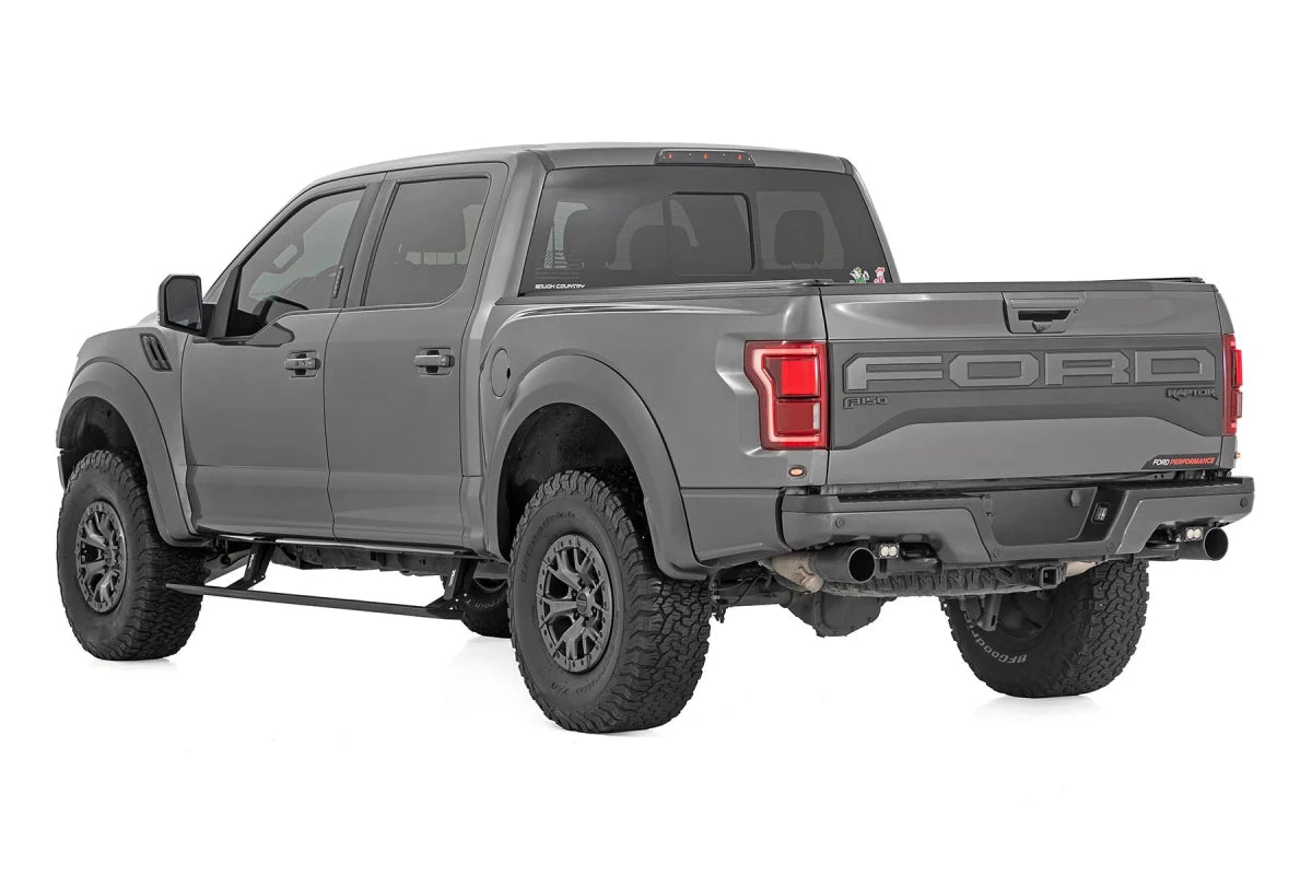Rough Country - Rough Country Power Running Boards Dual Electric Motor Ford F - 150 (15 - 25) | F - 250/F - 350 Super Duty (17 - 25)