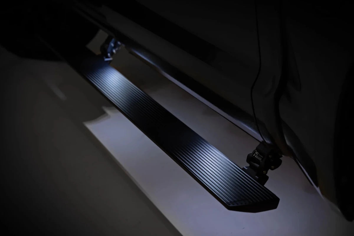Rough Country - Rough Country Power Running Boards Dual Electric Motor Ford F - 150 (15 - 25) | F - 250/F - 350 Super Duty (17 - 25)