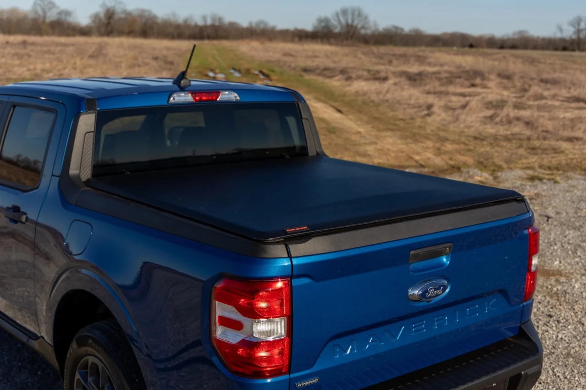 Rough Country - Rough Country Soft Roll Up Bed Cover 4'6" Bed | Ford Maverick 2WD/4WD (2022 - 2026)