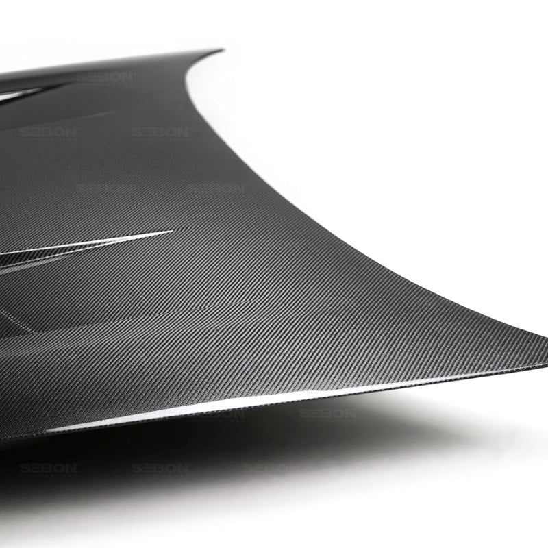 Seibon - Seibon 18 - 19 Kia Stinger TS Carbon Fiber Hood - Panda Motorworks