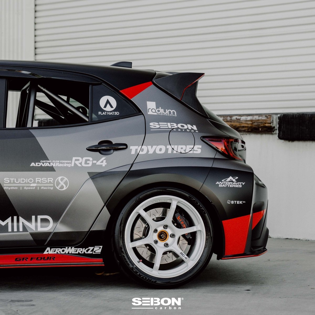 Seibon - Seibon 2023+ Toyota GR Corolla OE - Style Carbon Fiber Rear Spoiler - Panda Motorworks