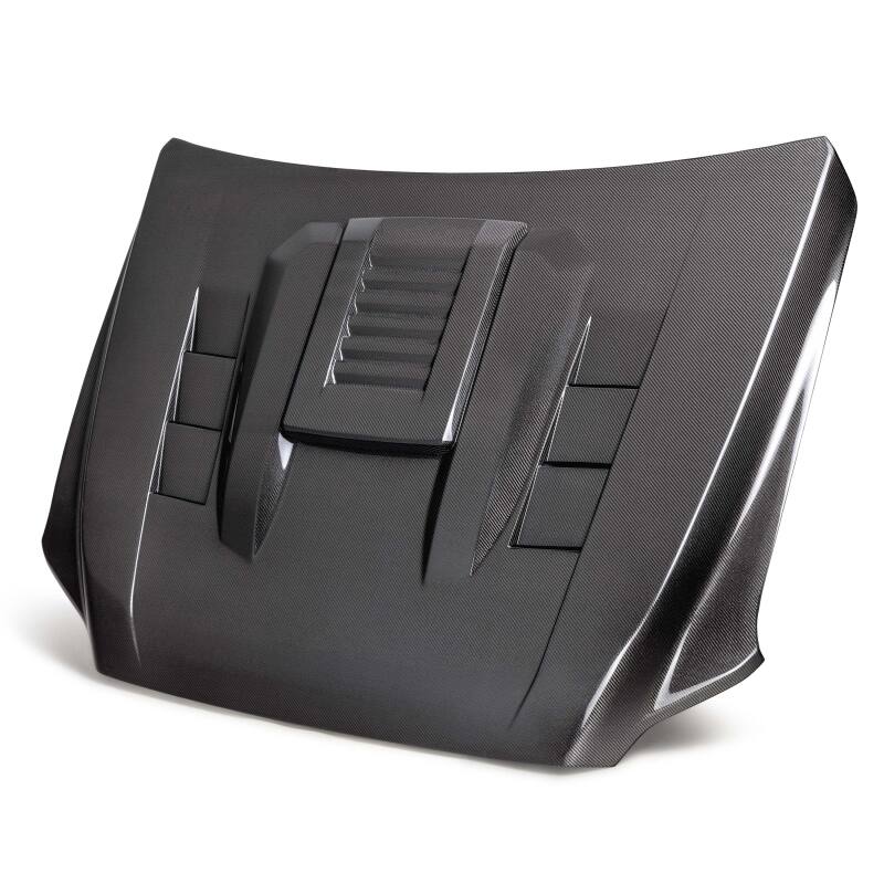 Seibon - Seibon TS - Style Carbon Fiber Hood – 2024–2025 Toyota Tacoma