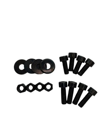Sparco - Sparco Seat Hardware Spacer Kit Bottom Mount - Black Zinc - Panda Motorworks