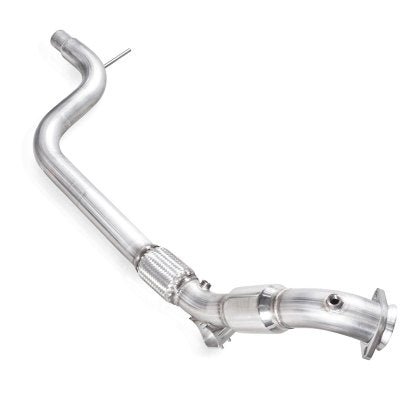 Stainless Works - Stainless Works 2015 - 16 Mustang Downpipe 3in High - Flow Cats Factory Connection - Panda Motorworks