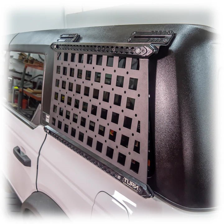 Turn Offroad - Turn Offroad 2021+ Ford Bronco w/ Turn Offroad Hard Top Side MOLLE Panels