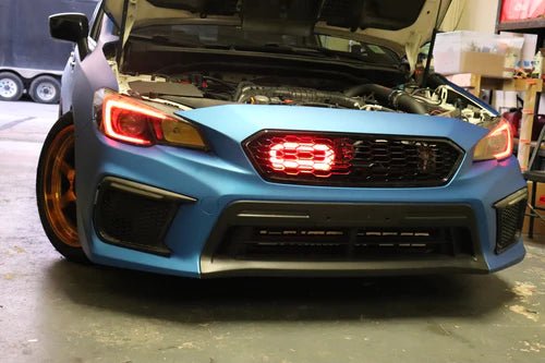 Velossa Tech - VELOSSA TECH 2015 - 2021 Subaru WRX/STI BIG MOUTH "LIT KIT" Ram Air Intake Snorkel - Panda Motorworks