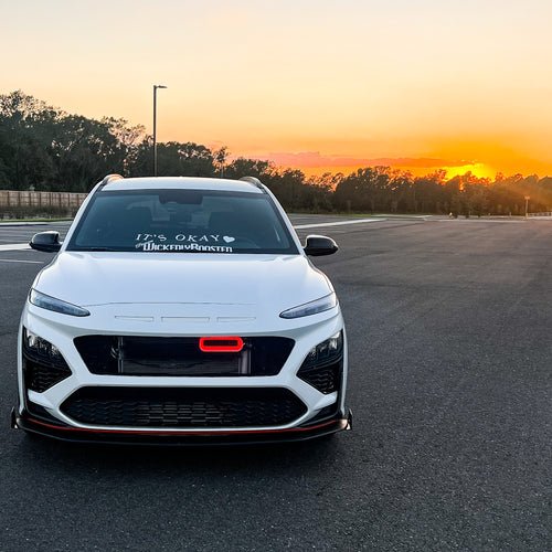 Velossa Tech - VELOSSA TECH 2022+ Hyundai Kona N BIG MOUTH "LIT KIT" Ram Air Intake Snorkel - Panda Motorworks