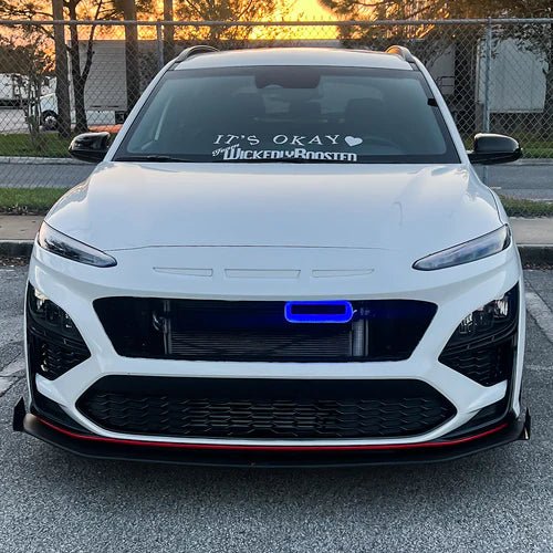 Velossa Tech - VELOSSA TECH 2022+ Hyundai Kona N BIG MOUTH "LIT KIT" Ram Air Intake Snorkel - Panda Motorworks