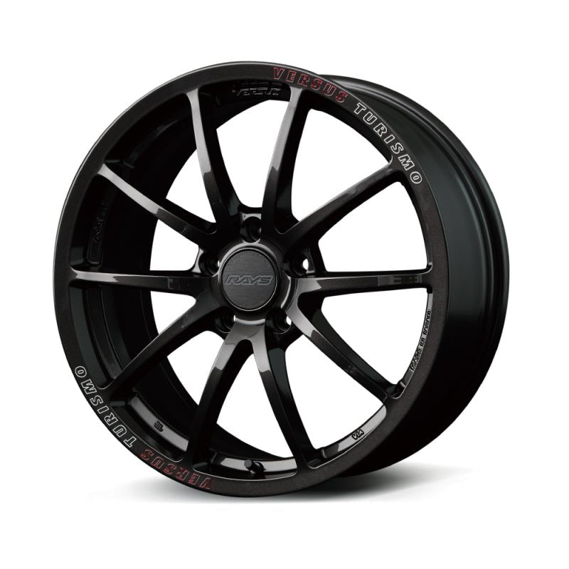 Verus - Versus VT125S 19X8.0 +42 5 - 108 Super Dark Gunmetal/MC/RAP (Red Clear) - Panda Motorworks