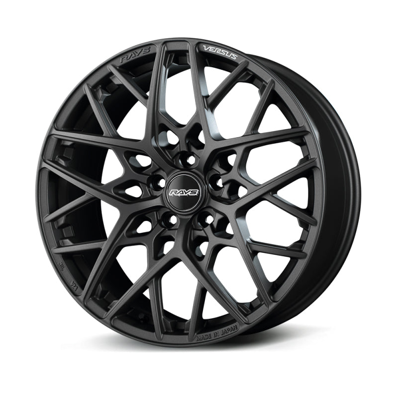 Verus - Versus VV25M 20X8.5 / +45 / 5x108 - Matte Super Dark Gunmetal - Panda Motorworks