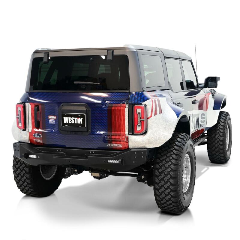 Westin - Westin 21-26 Ford Bronco (Excl. Sport) XTS Rear Bumper - Tex. Blk