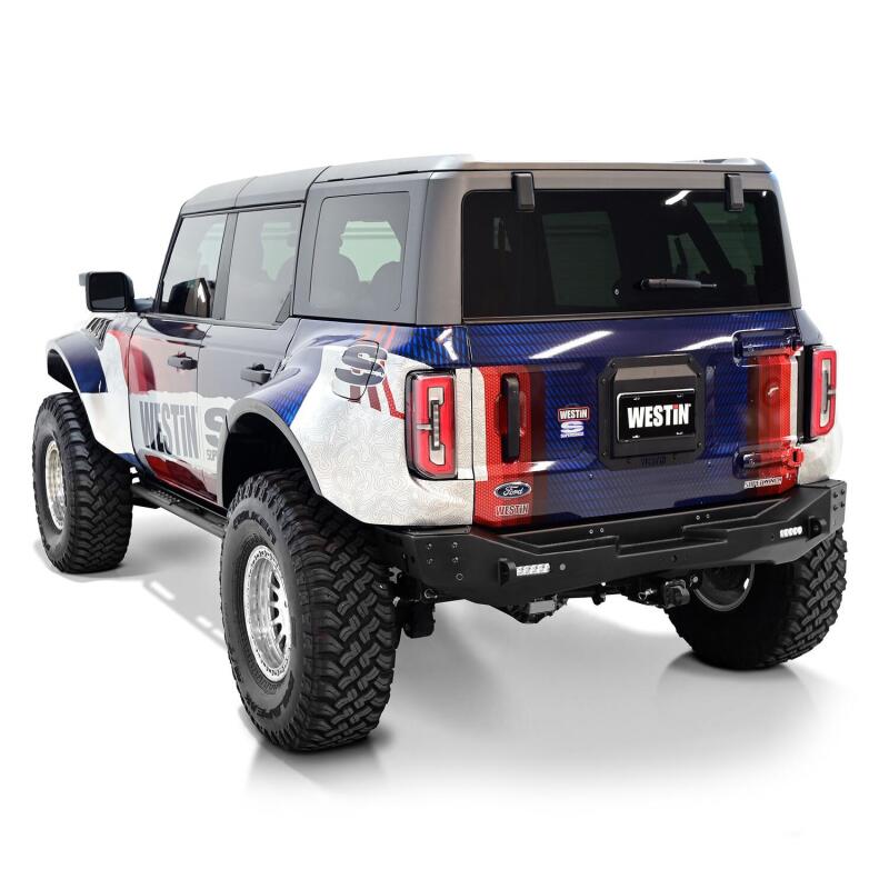 Westin - Westin 21-26 Ford Bronco (Excl. Sport) XTS Rear Bumper - Tex. Blk