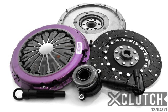 XClutch - XClutch Clutch Kit Inc Dual Mass Flywheel + HRB; Stage 1 Single Solid Organic Disc - Panda Motorworks